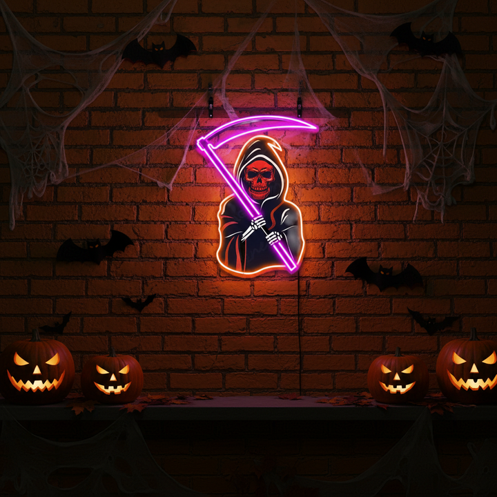 Death Halloween LED Neon Sign by LEDNeons 