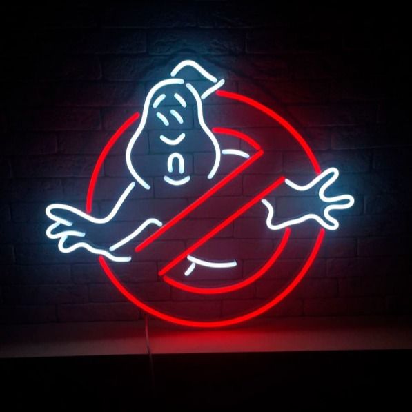Ghostbusters Halloween LED Neon Sign  by LEDNeons - illuminated LED décor for fans and entertainment areas.