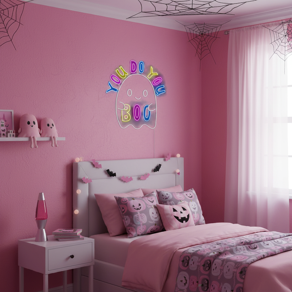 Glow You Do You Boo Halloween LED Neon Sign by LEDNeons 