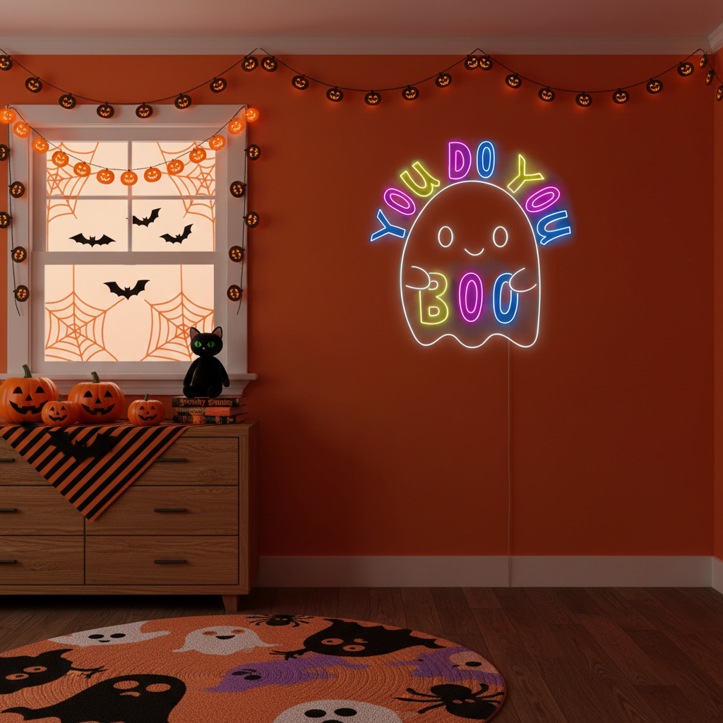 Glow You Do You Boo Halloween LED Neon Sign by LEDNeons 