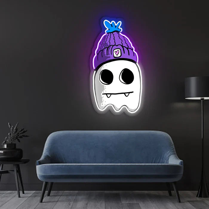 Graffiti Redbubble Halloween LED Neon Sign by LEDNeon's - Transform your space with Halloween LED Neon Sign
