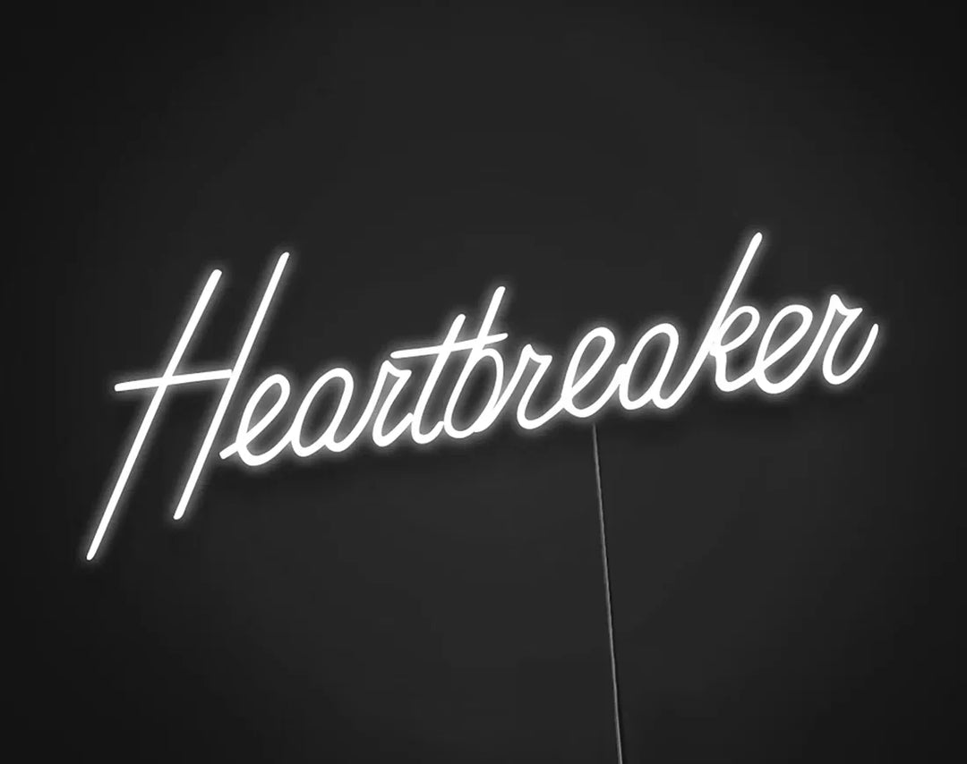 Heartbreaker Valentine's Day Neon Sign by LEDNeons - Perfect for Lovers 