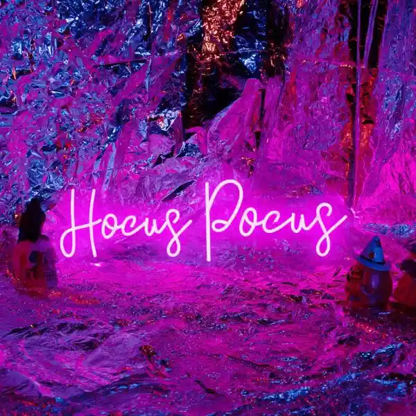 Hocus Pocus Halloween LED Neon Sign by LEDNeon's- Transform your space with Halloween LED Neon Sign