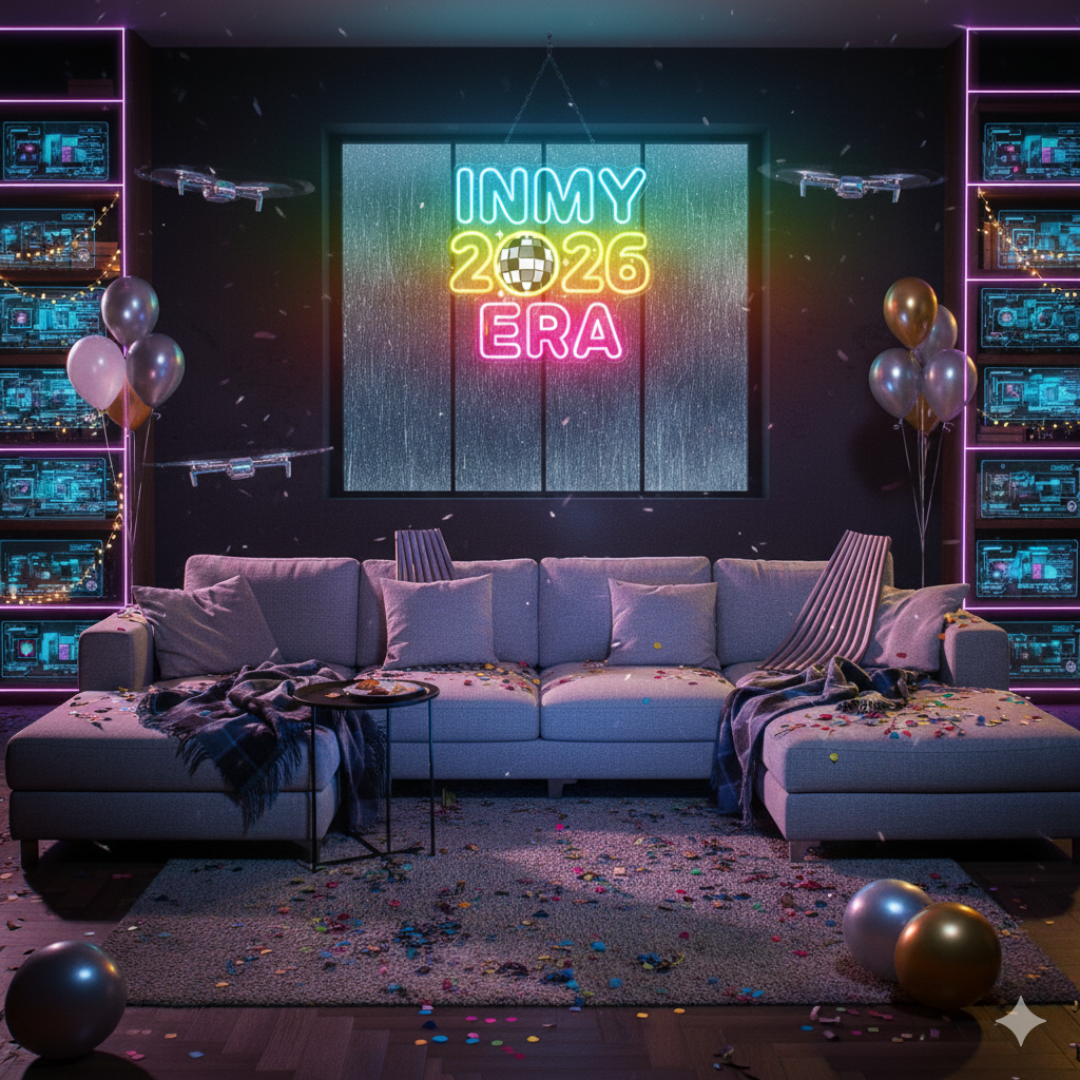 In My 2026 Era Neon Sign by LEDNeons – Trendy LED wall sign for modern décor and celebrations