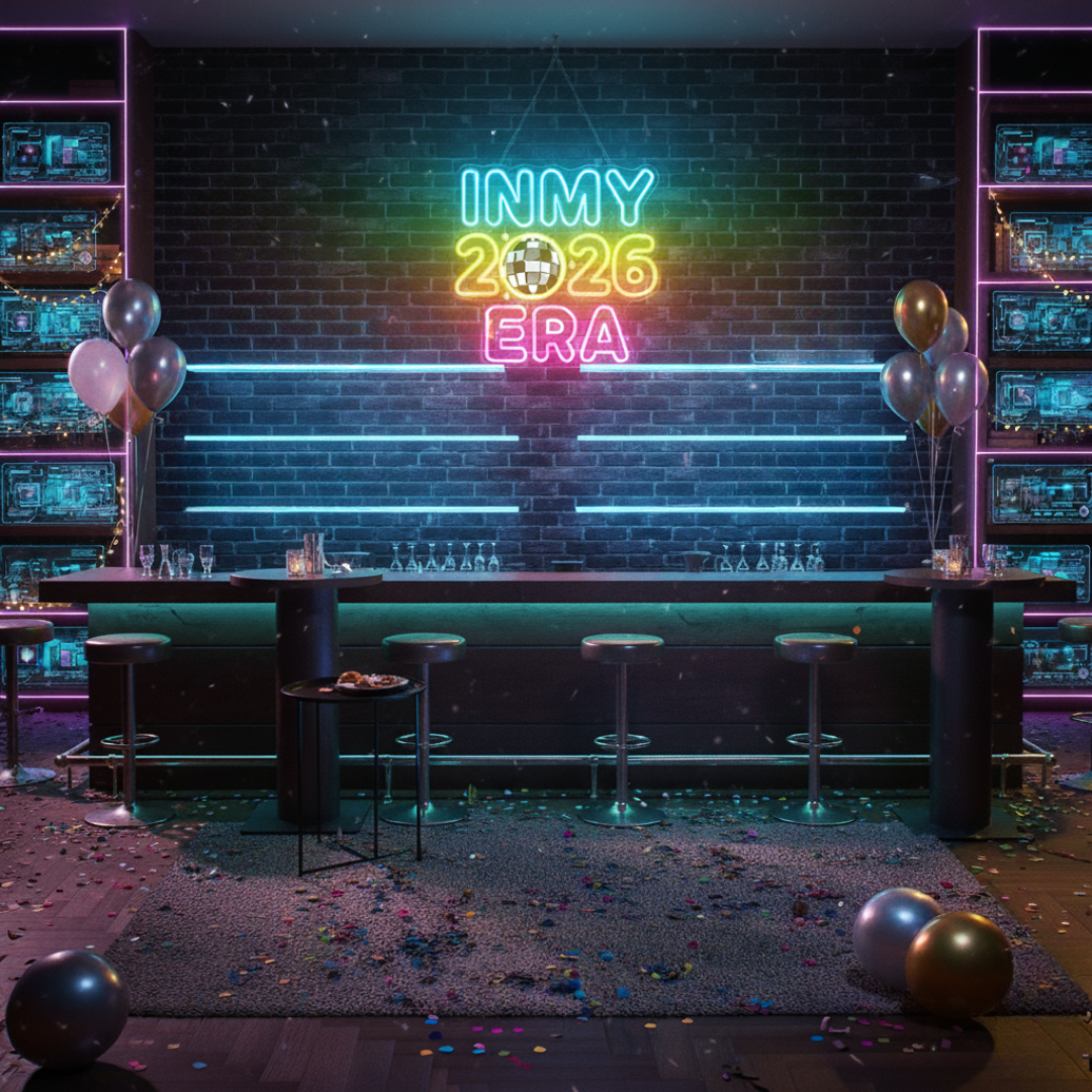 In My 2026 Era Neon Sign by LEDNeons – Trendy LED wall sign for modern décor and celebrations