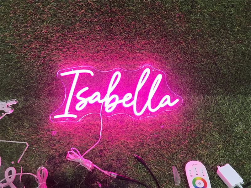 Isabella Name Neon sign by LEDNeons