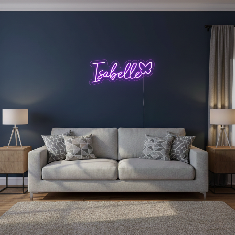 Isabella Name Neon sign by LEDNeons