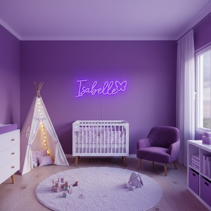 Isabella Name Neon sign by LEDNeons