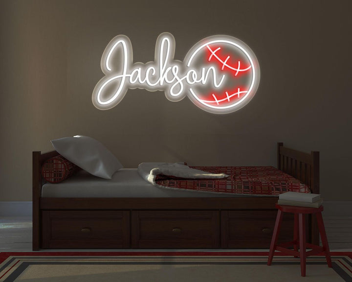 Jackson Name Neon sign by LEDNeons