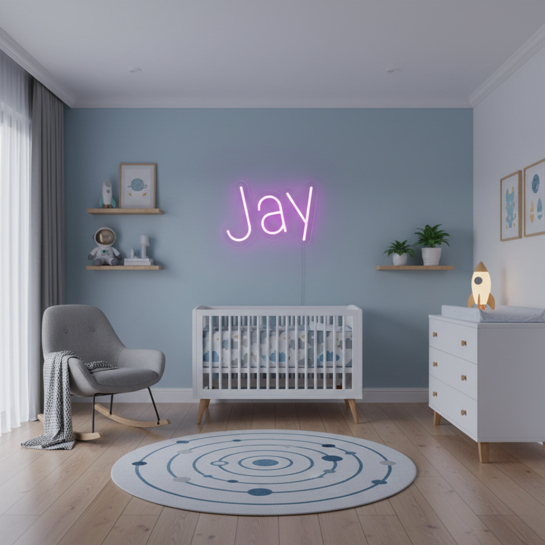 Jay Name LED Neon Sign by LEDNeons 