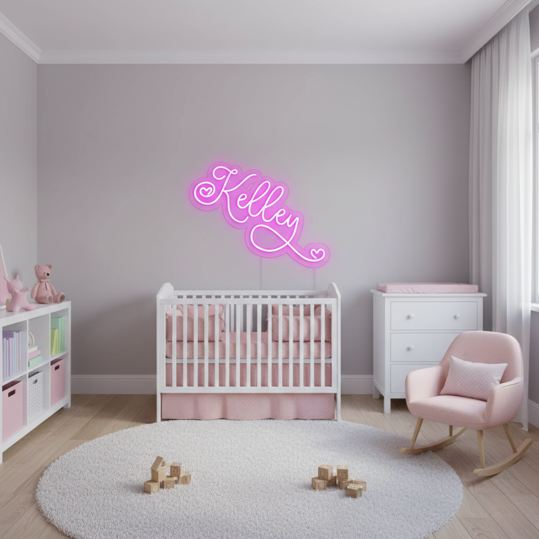 Kelley Name Neon sign by LEDNeons
