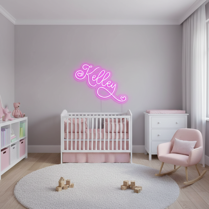 Kelley Name Neon sign by LEDNeons