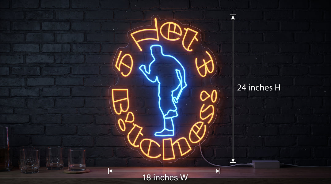 Custom neon sign for Todd Smith