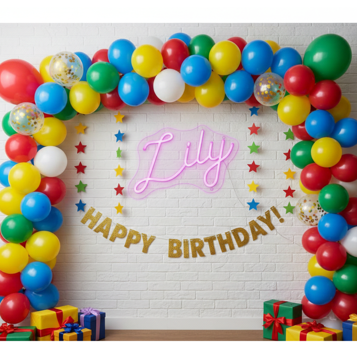 Lily Name LED Neon Sign by LEDNeons - Decor your Space with This Personalized Bright Neon Sign.