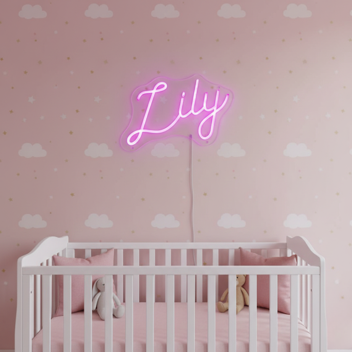 Lily Name LED Neon Sign by LEDNeons - Decor your Space with This Personalized Bright Neon Sign.
