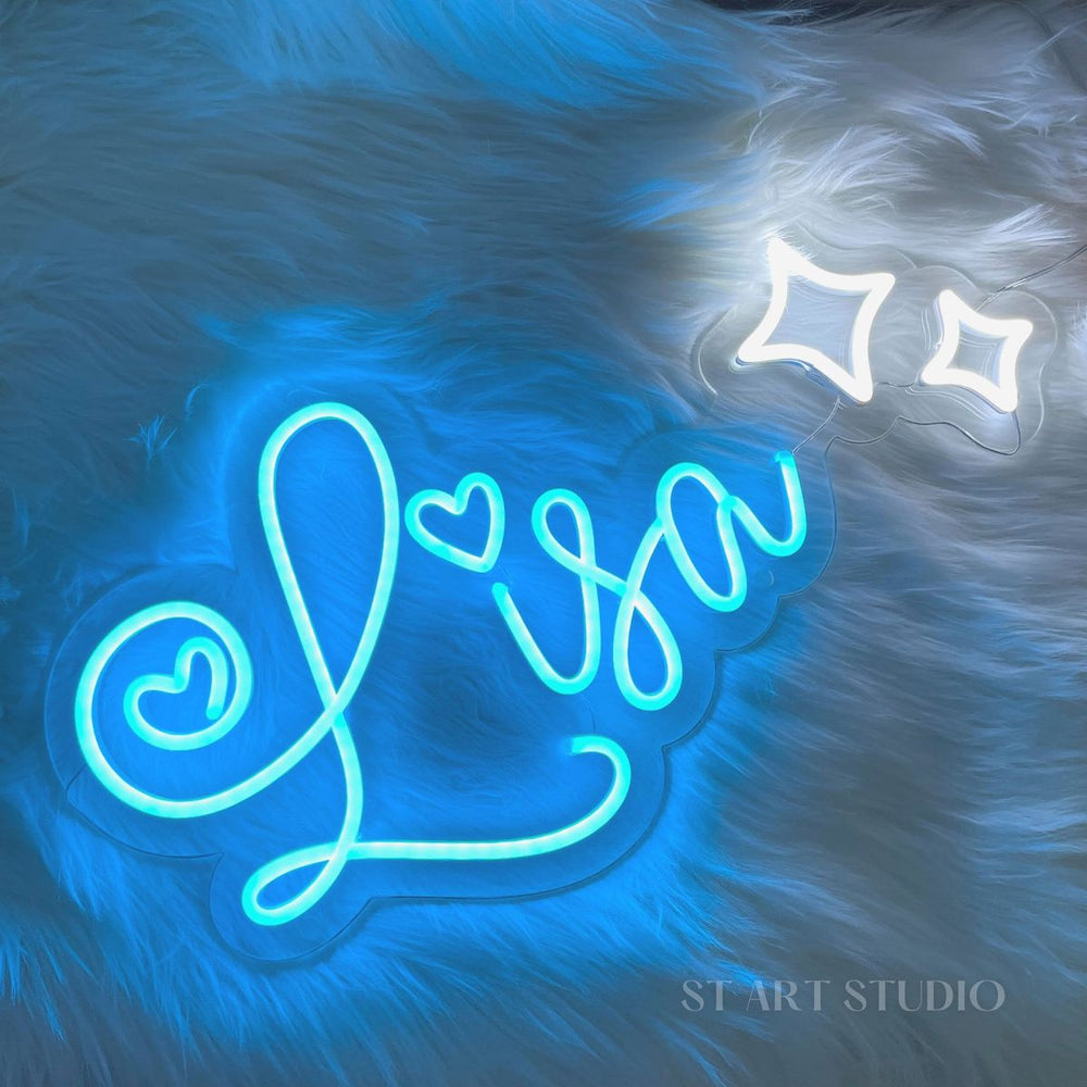 Lisa Name Neon sign by LEDNeons