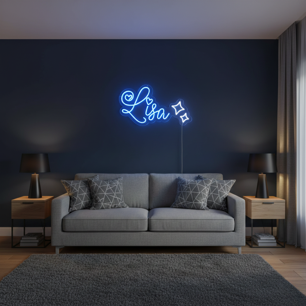 Lisa Name Neon sign by LEDNeons