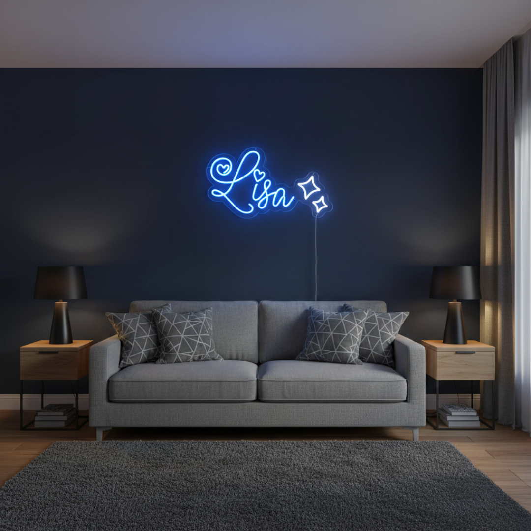 Lisa Name Neon sign by LEDNeons