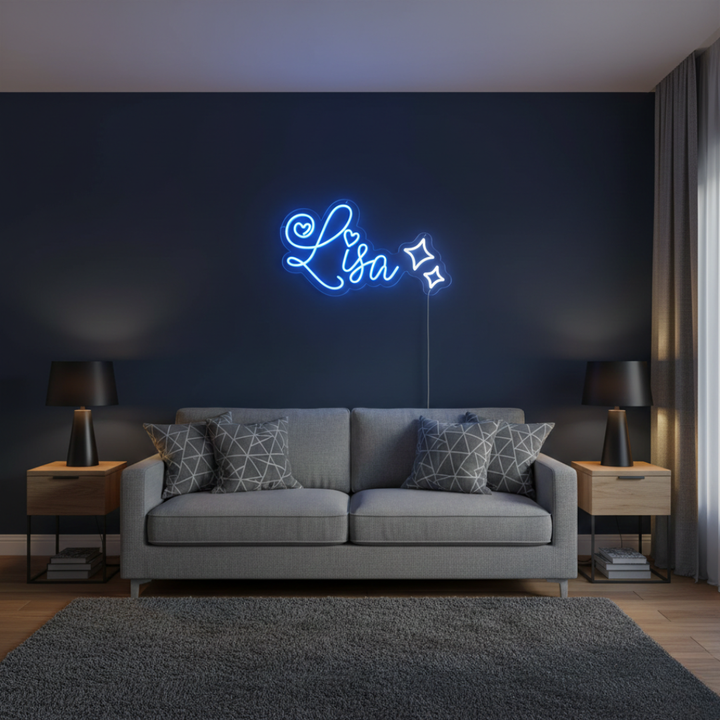 Lisa Name Neon sign by LEDNeons