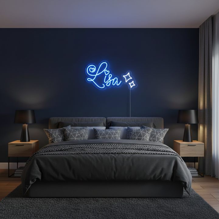 Lisa Name Neon sign by LEDNeons