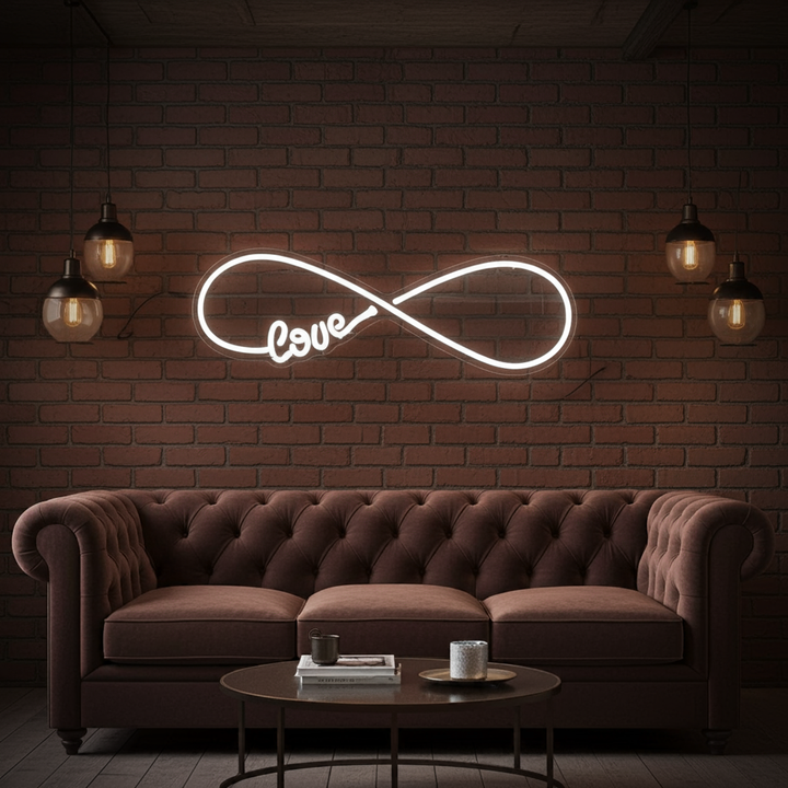 Love Valentine's Day Neon Sign by LEDNeons – Show your love with this beautiful neon design.