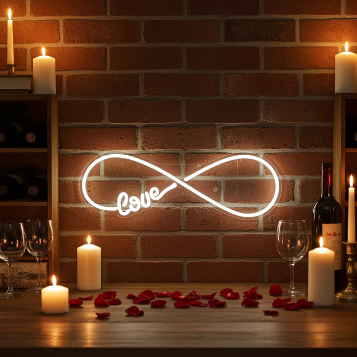 Love Valentine's Day Neon Sign by LEDNeons – Show your love with this beautiful neon design.