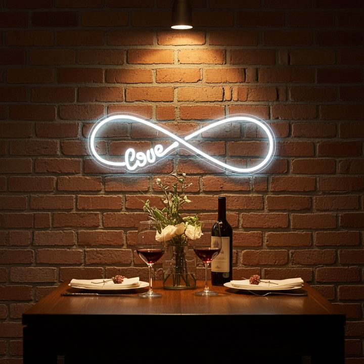 Love Valentine's Day Neon Sign by LEDNeons – Show your love with this beautiful neon design.