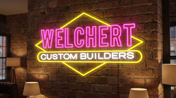 Custom neon sign for Samantha Bell