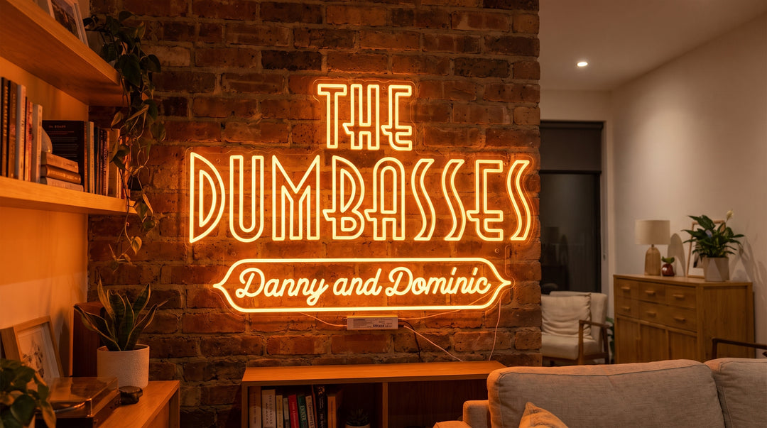 Custom Neon sign for Dominic Ledbetter