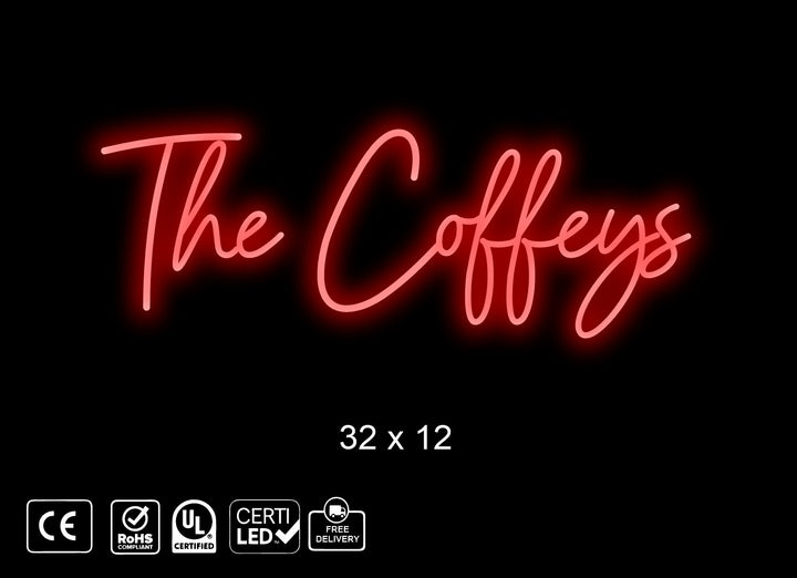 Updated neon sign for Jessica Terry