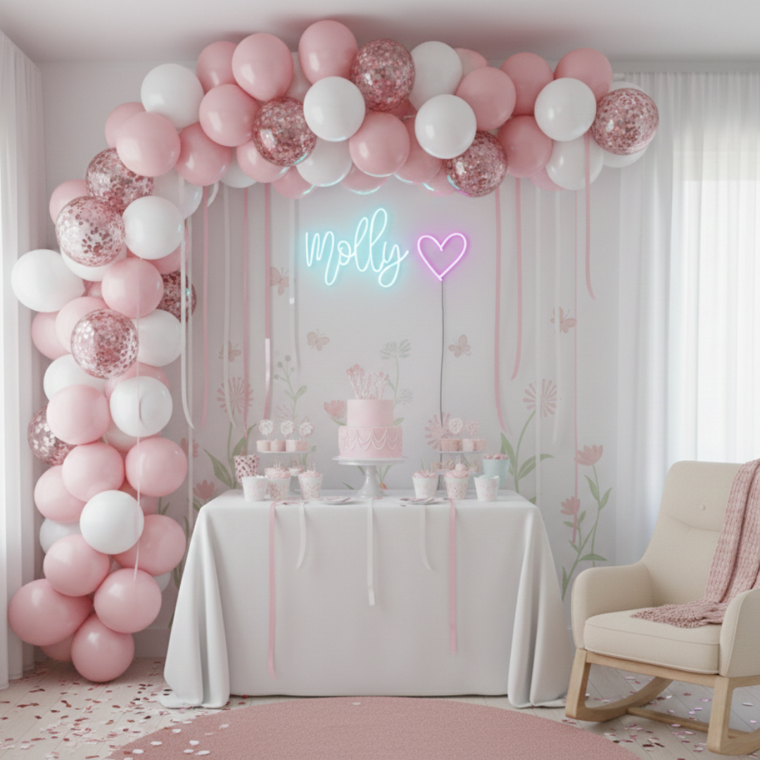 Molly Name LED Neon Sign by LEDNeons - Decorate Your Personal Space with this Custom bright Neon Sign.