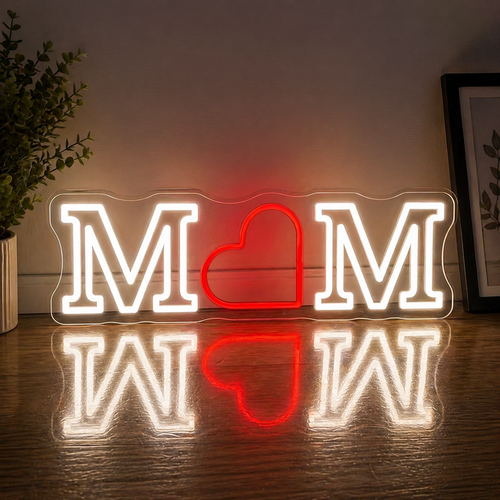 custom mom neon sign 
