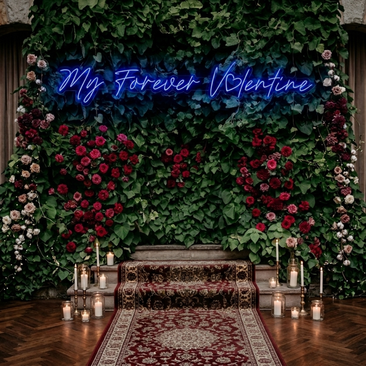 My Forever Valentine's Day LED Neon Sign  by LEDNeons 