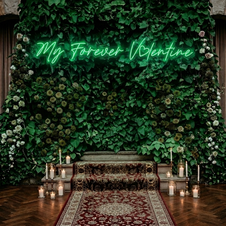 My Forever Valentine's Day LED Neon Sign by LEDNeons  