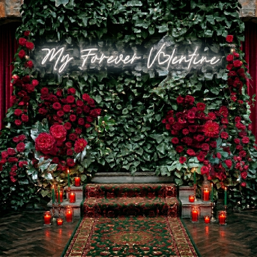 My Forever Valentine's Day LED Neon Sign By LEDNeons 