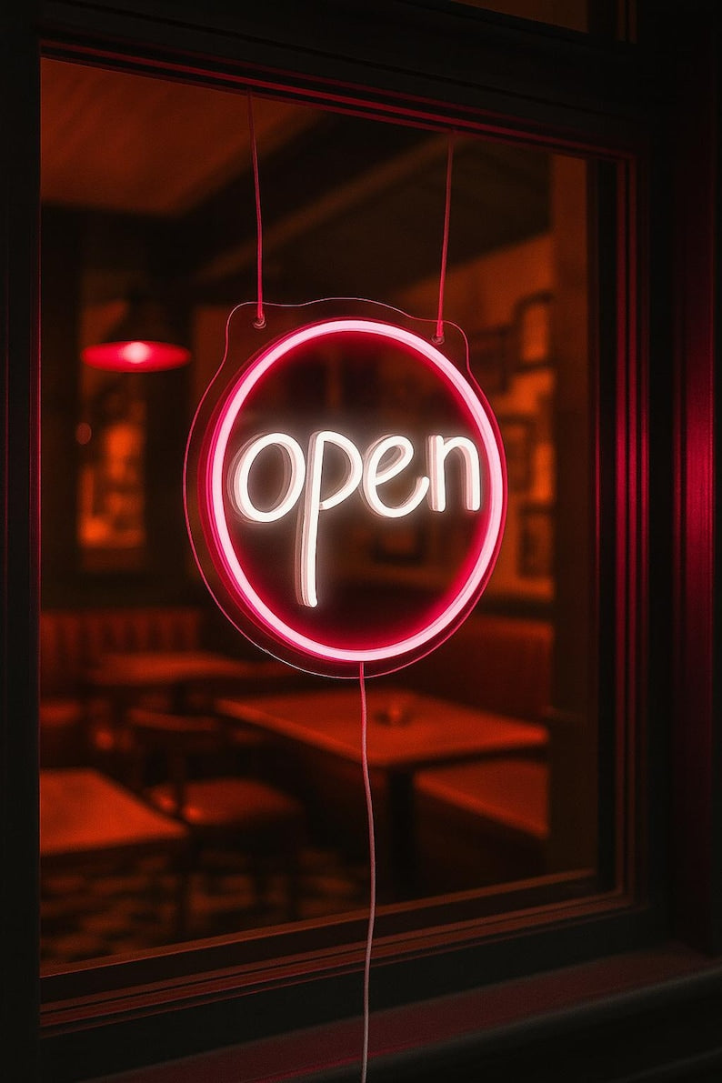 Open LED Neon Sign by LEDNeon 