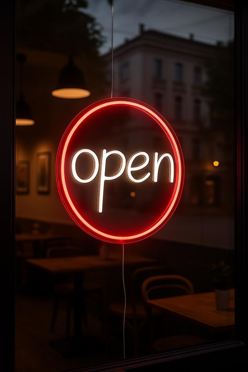 Open LED Neon Sign by LEDNeons