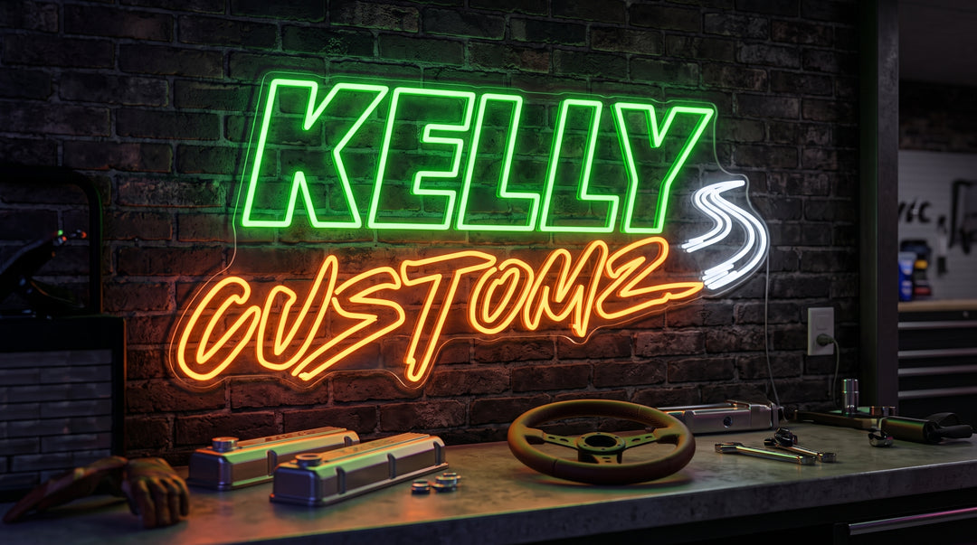 custom Neon sign for Sean
