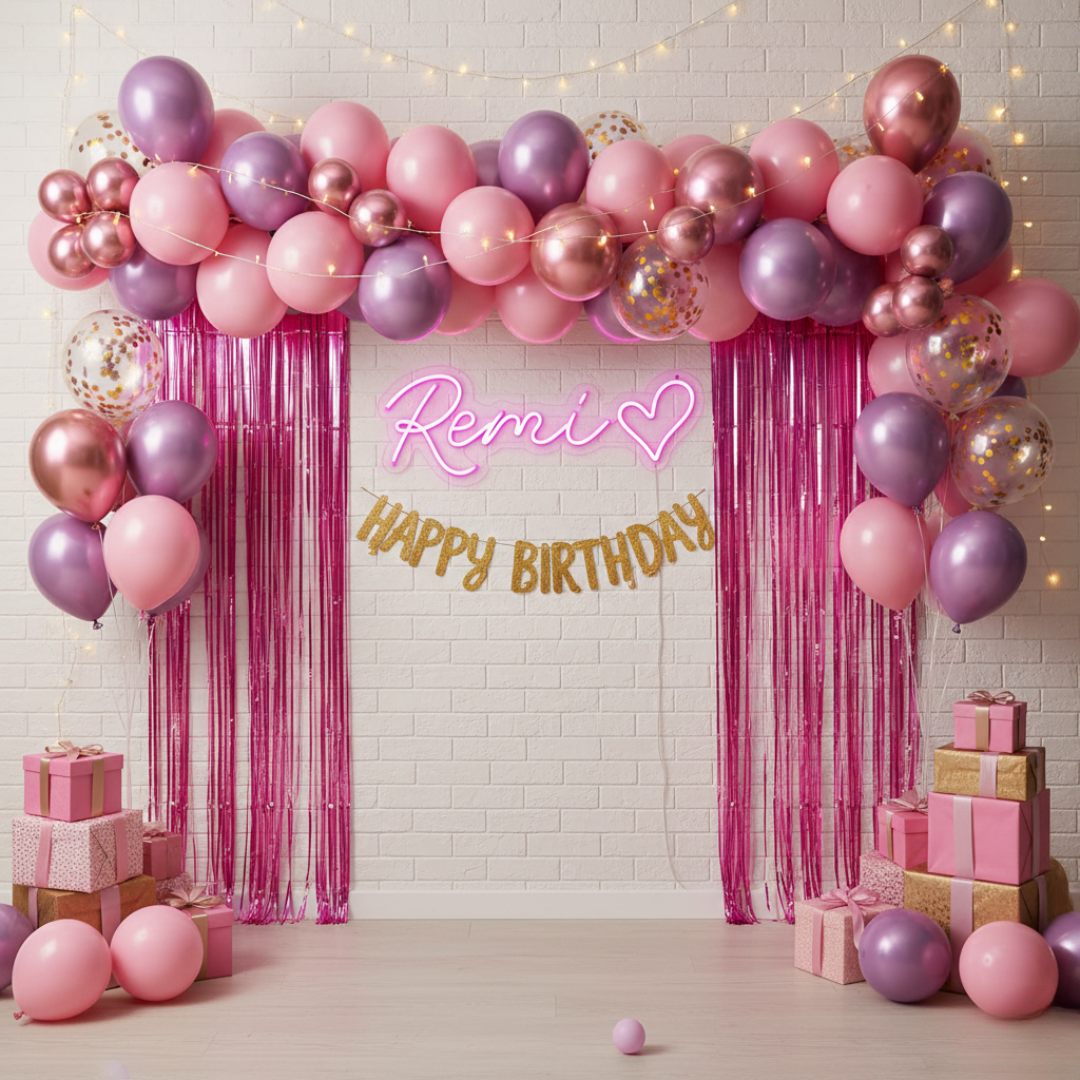 Remi” name LED neon sign by LEDNeons, featuring bright glowing script-style lettering on a wall