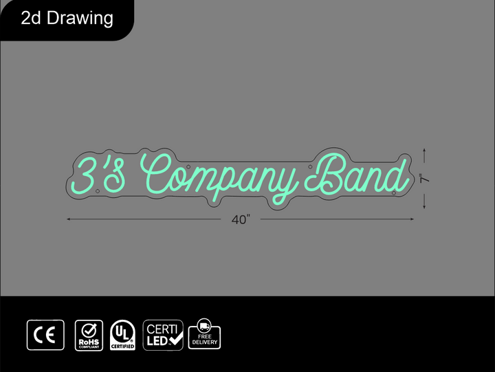 Custom LED Neon for Richard Millard