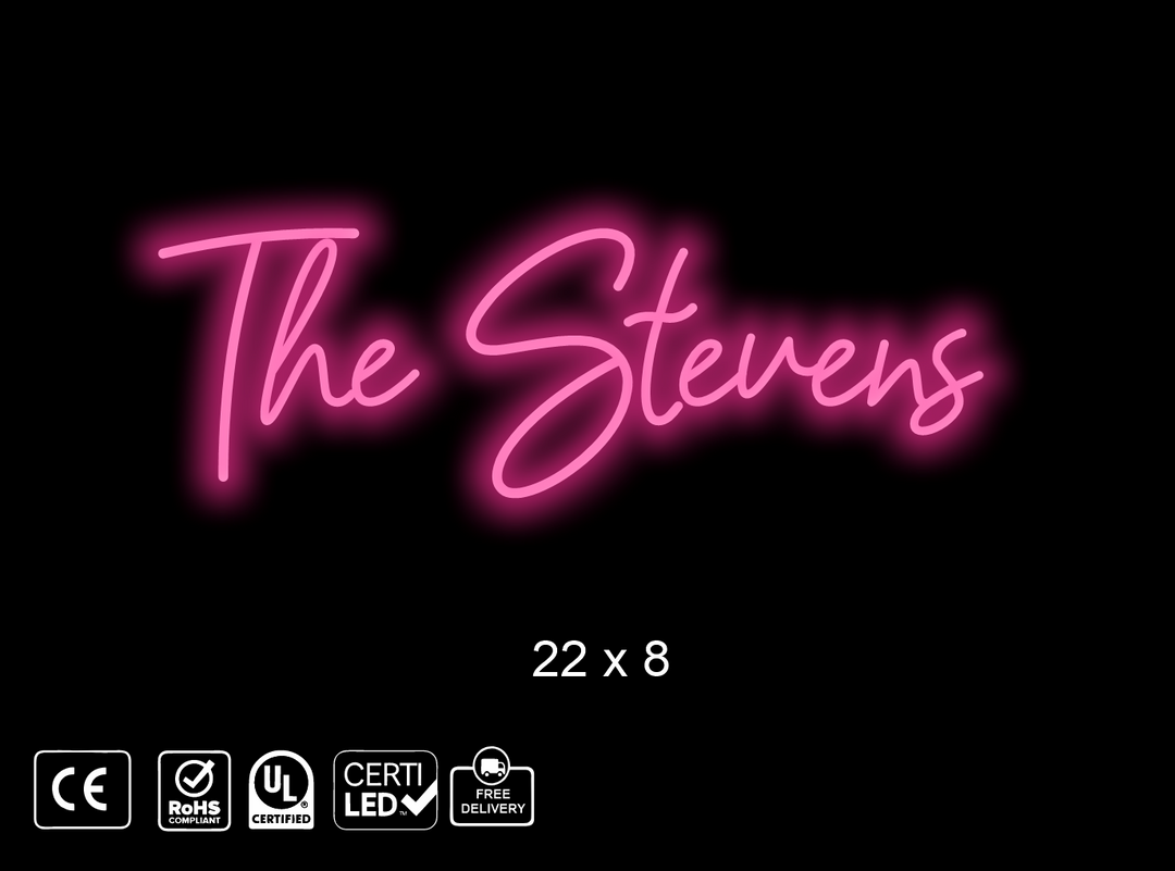 Custom Neon sign for D. Wills