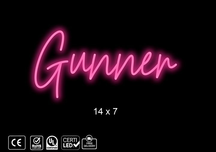 Custom Neon sign for Megan
