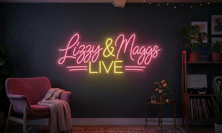 Custom Neon Sign for Elizabeth Stewart