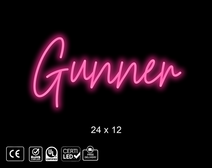 Custom Neon sign for Megan