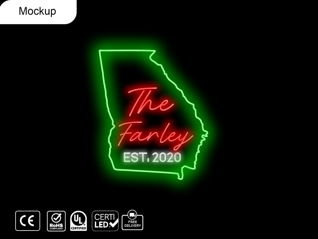 Custom Neon sign for Brian Farley