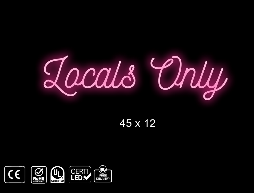 Custom Neon sign for L.H. Smith