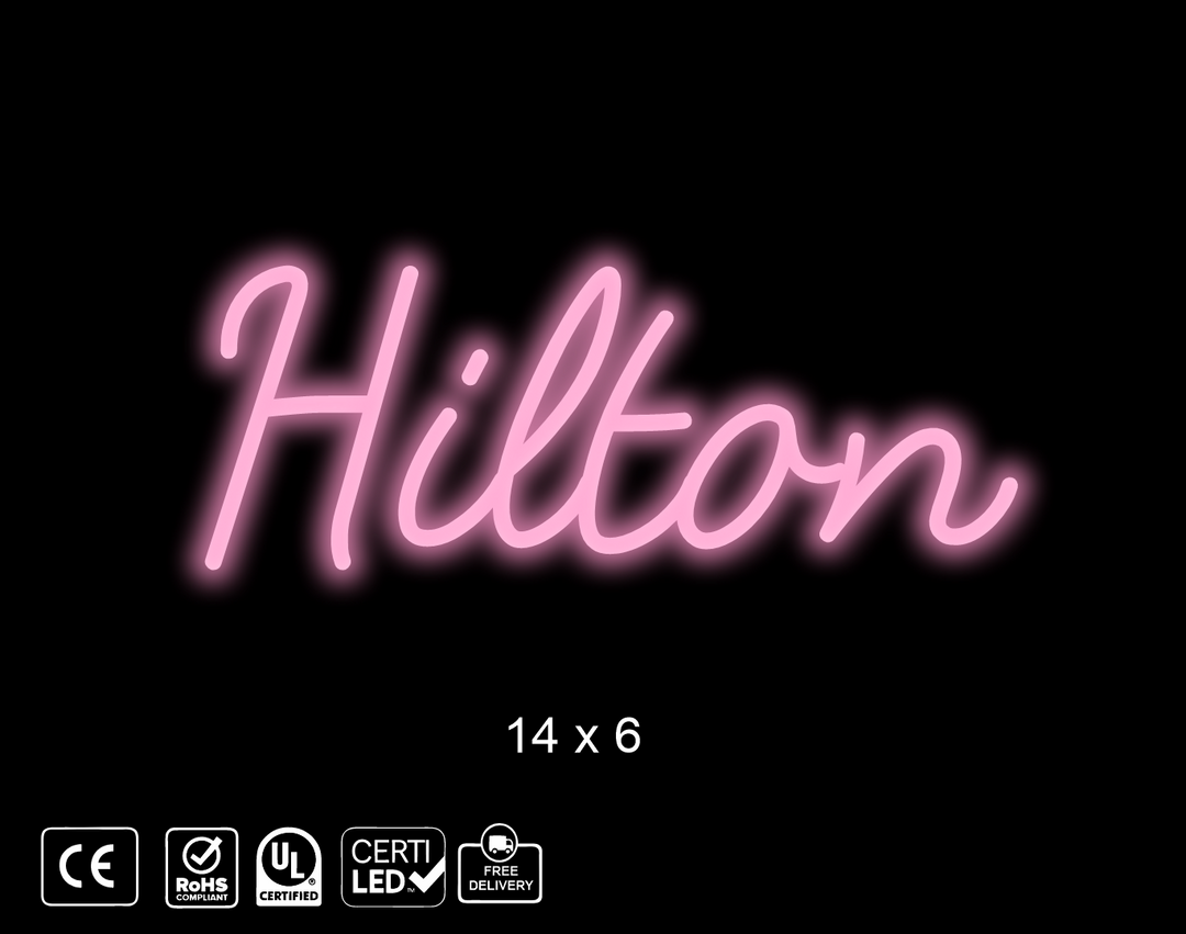 Custom Neon sign for E. Hofstetter