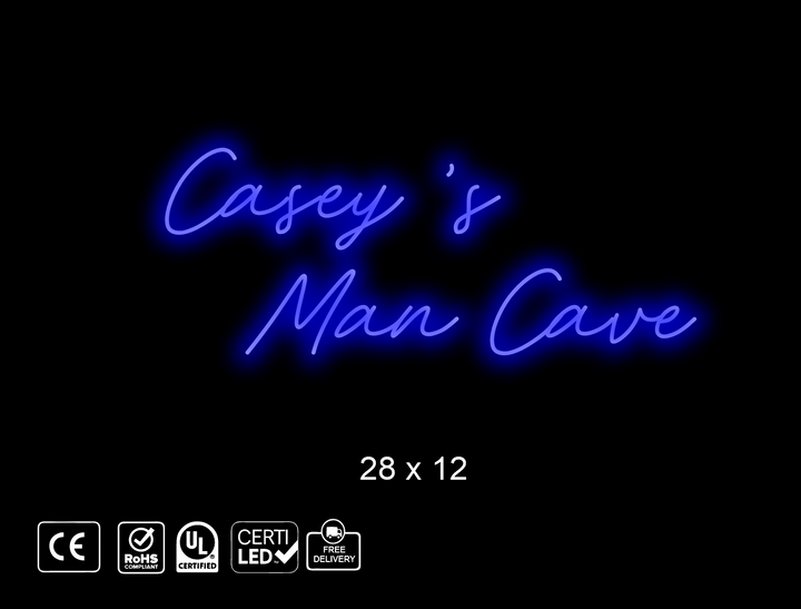 Custom Neon sign for Lon Gulberg