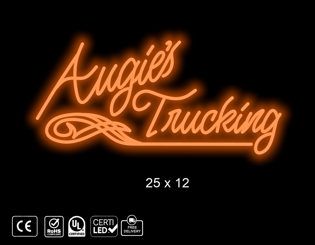 Custom Neon sign for Tasha Miller