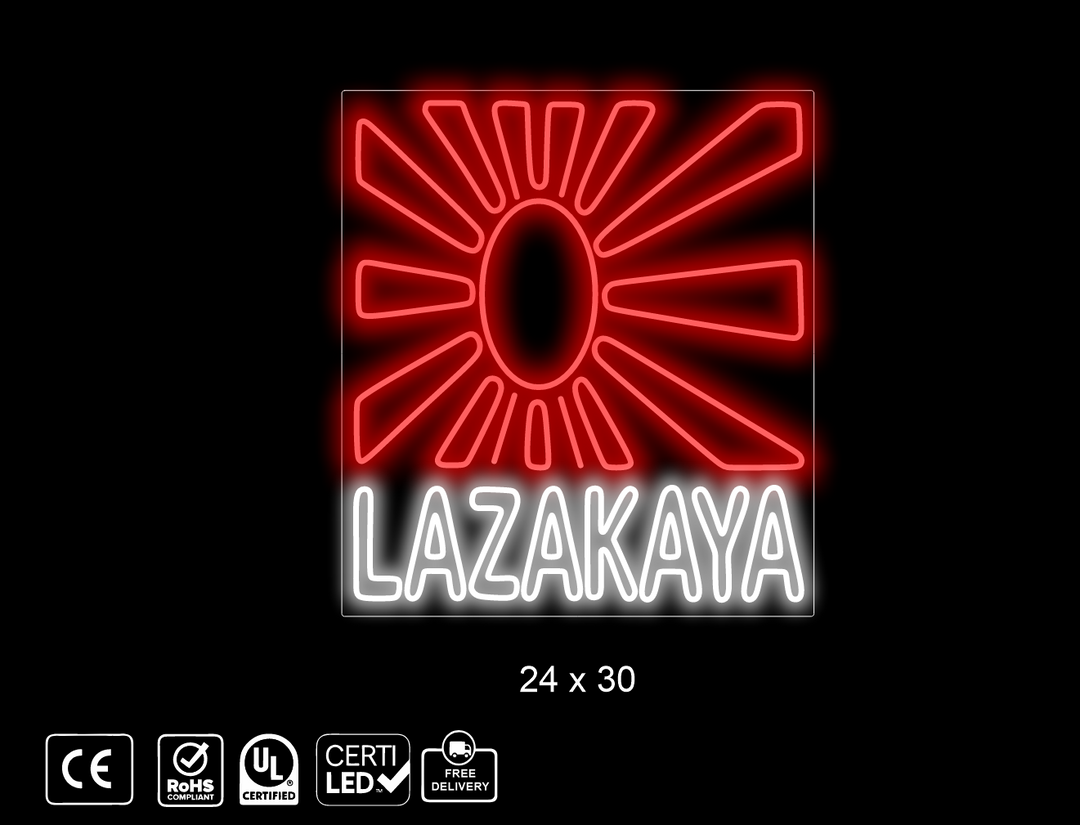 Custom Neon sign for Mike Lasswell